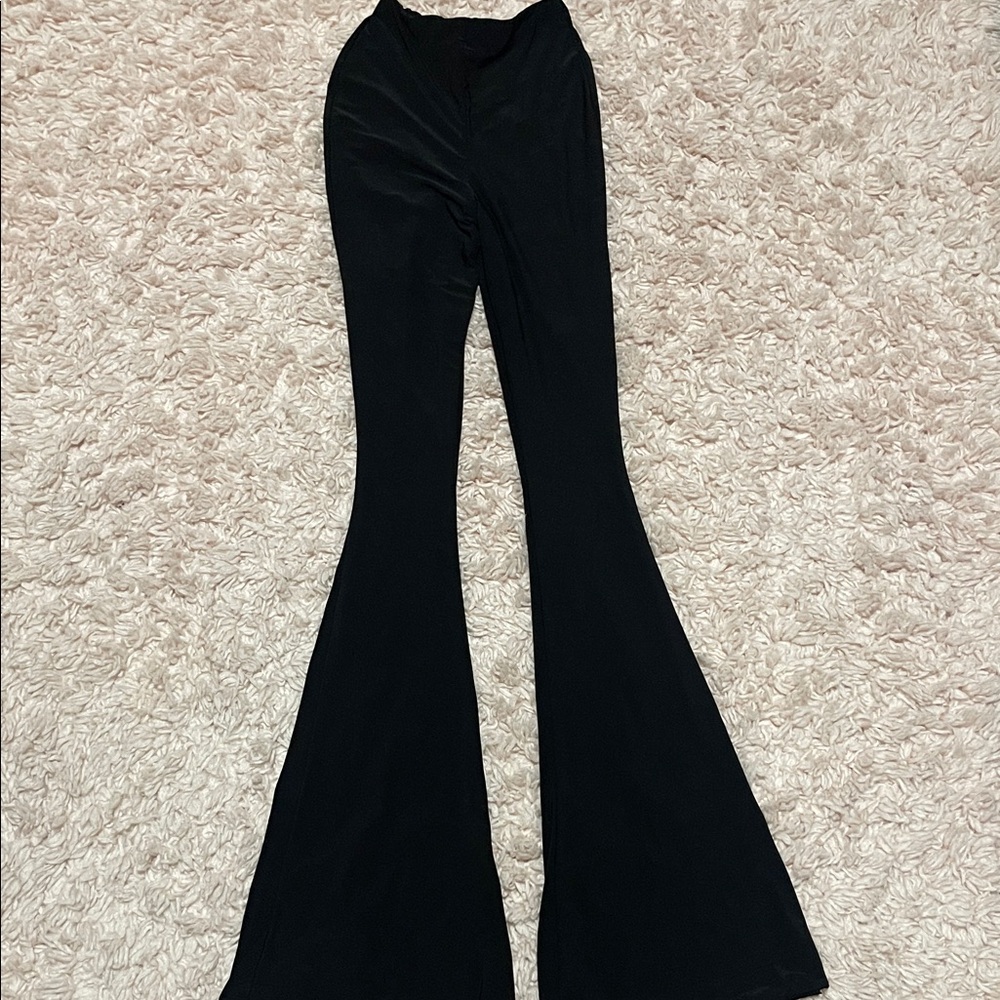 Black Flared Pants